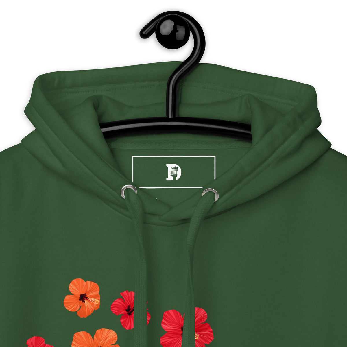 D’Mello Soul Floral Unisex Hoodie